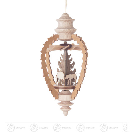 Wärmespiel Zapfen Waldfiguren, zum Hängen