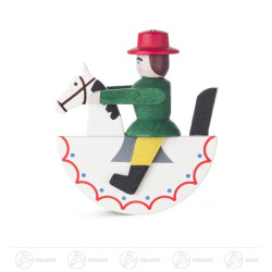 Mini-Reiterlein grün, 5cm