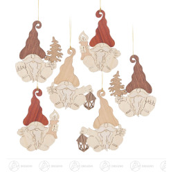 Behang Zwerge (6) 7cm