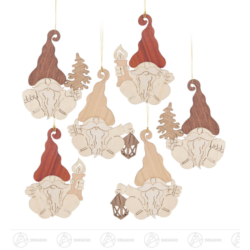 Behang Zwerge (6) 7cm