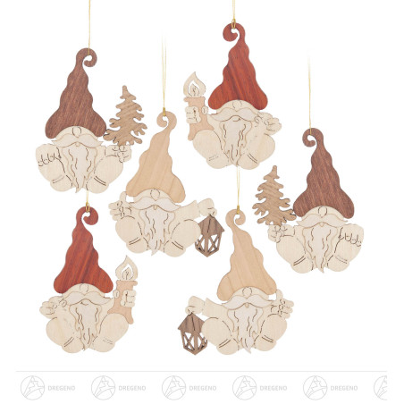 Behang Zwerge (6) 7cm