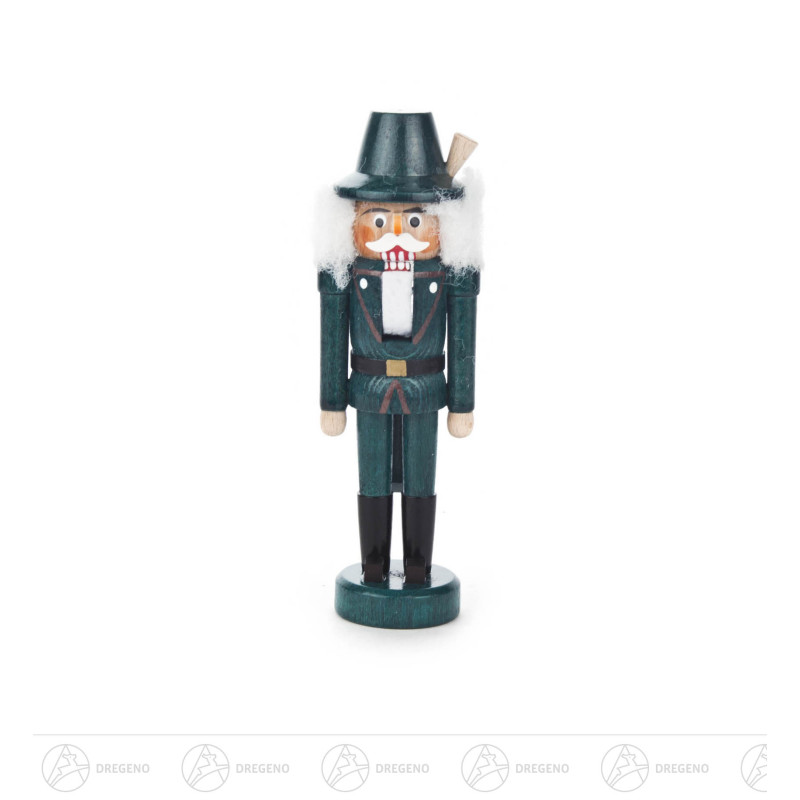 Nussknacker Jäger grün, 13cm