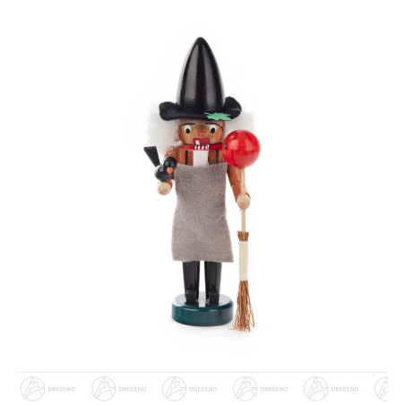 Min. Nussknacker Hexe 15cm