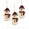 Behang Schneemann natur (3) 4cm