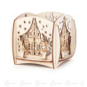 Teelichthalter Dresdner Frauenkirche und Striezelkinder 8cm