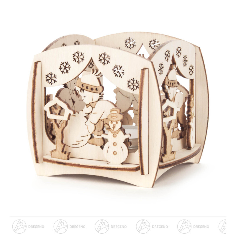 Teelichthalter Winterzauber 8cm