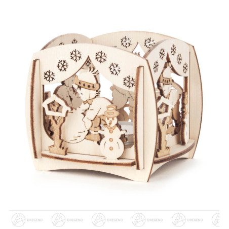 Teelichthalter Winterzauber 8cm