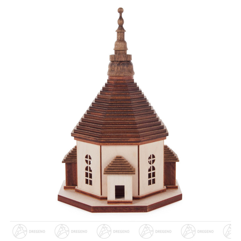 Bastelset Seiffener Kirche  10x15x10cxm