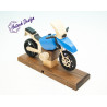 Raeuchermotorrad  Boxer GS blau  27 x8 x 16cm