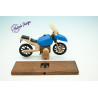 Raeuchermotorrad  Boxer GS blau  27 x8 x 16cm