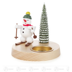 Teelichthalter Schneemann...