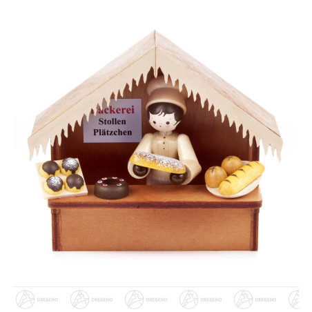 Weihnachtsmarktbude Bäckerei
