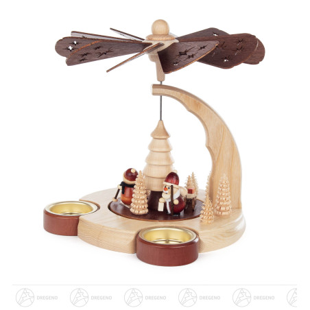 Pyramide Weihnachten für Teelichte