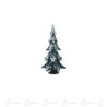Massivholzbaum grün/weiß 12,5 cm