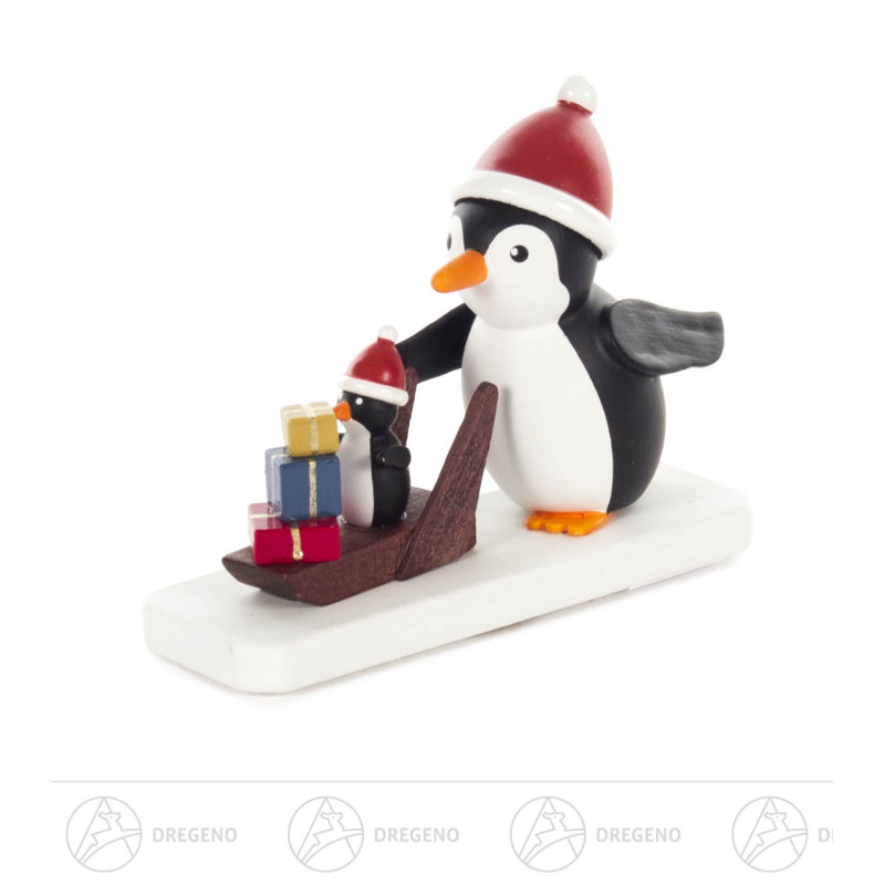 Pinguin Weihnachtsexpress 6cm