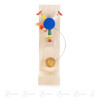 Schaukelfigur Clown Akrobat auf Rolle 13cm
