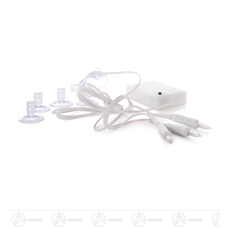 LED Beleuchtungsset 3 Sterne inkl. Batterie NEU mit Timerfunktion