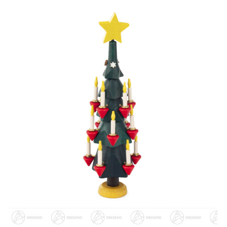 Romantischer Christbaum