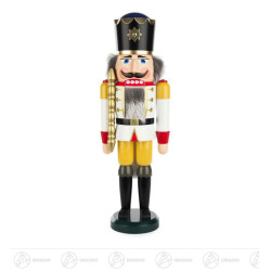 Nussknacker König weiß, 39cm