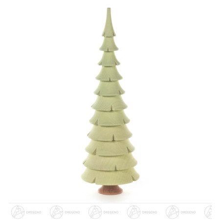Massivholzbaum hellgrün, 21cm