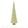 Massivholzbaum hellgrün, 21cm