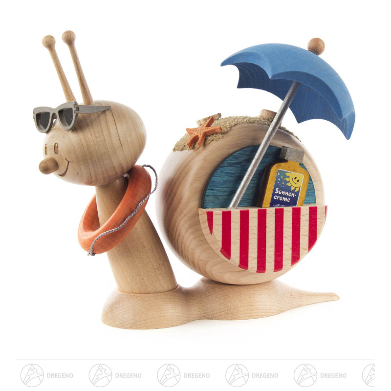 Räucherfigur Strandschnecke