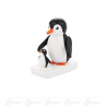 Pinguin Mutter mit Kind 4cm