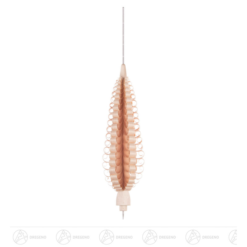 Spanbaum 18cm mit Bohrung und Pyramidennadel