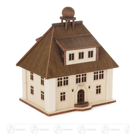 Lichterhaus Rathaus 9cm