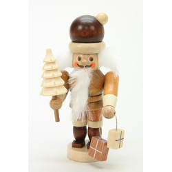 Nussknacker Mini Weihnachtsmann natur  10,0 cm