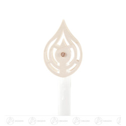 Kerzenaufstecker Flammen, groß (10)