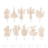 Kerzenaufstecker Erzgebirgsfiguren (10)