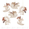 Behang Schneemänner Wintersportler (6) 8cm
