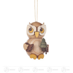 Behang Eulenkind mit Baum 4cm