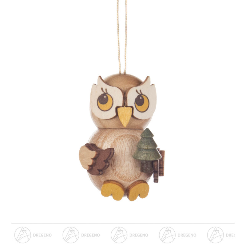 Behang Eulenkind mit Baum 4cm