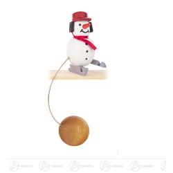Schaukelfigur Schneemann...