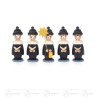 Kurrendefiguren schwarz, 4cm (5)