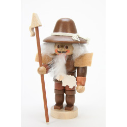 Nussknacker Mini Schäfer natur  10,5 cm