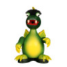 Räuchermann Drache grün