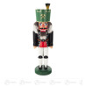 Nussknacker Bergmann schwarz-weiß, 40cm