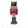 Nussknacker König rot-natur, 22cm