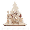 Teelichthalter mit Winterkindern, 5 Ebenen 14xm
