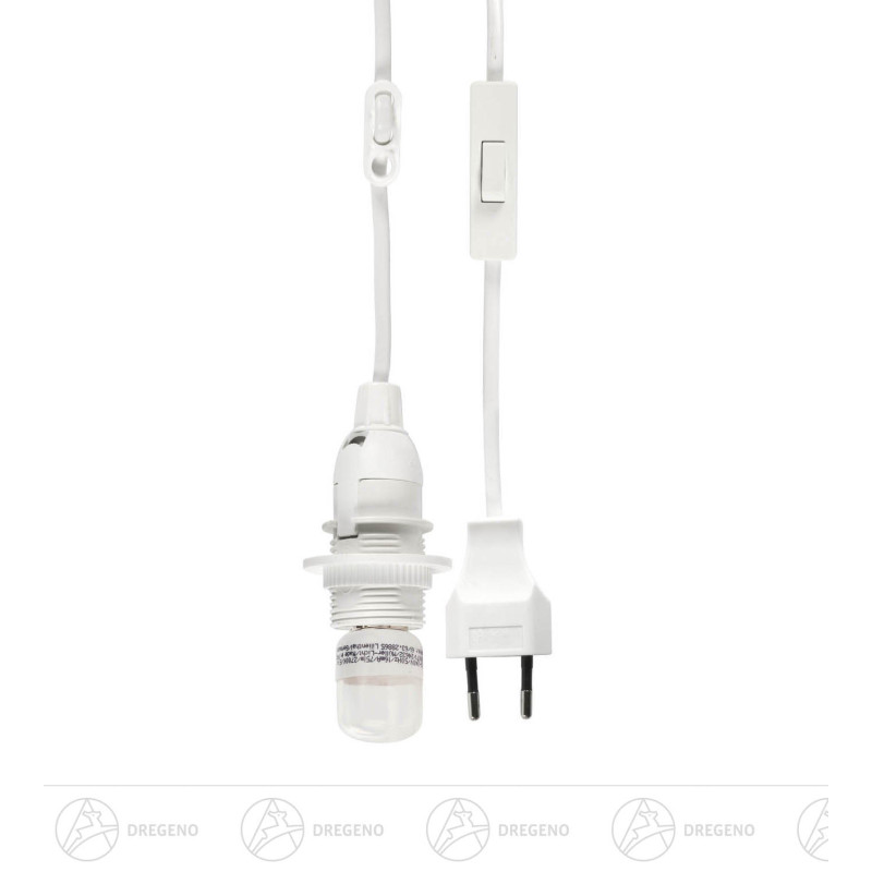 Laternenkabel mit LED Lampe 0,6W 3 Meter