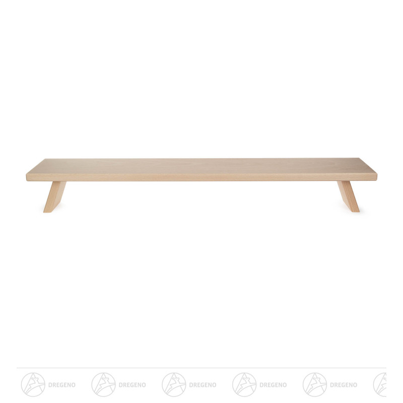 Schwibbogenbank 80cm, natur Tiefe 13cm