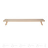 Schwibbogenbank 80cm, natur Tiefe 13cm