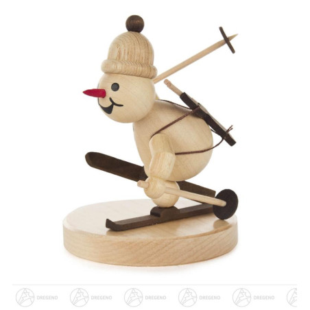 Schneemann Junior Biathlon laufend