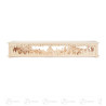 LED-Schwibbogensockel-Raumleuchte Wald Seiffen, Rehe und Krippe 80x13x12cm