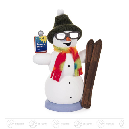 Räuchermann Schneemann Apr?s Ski