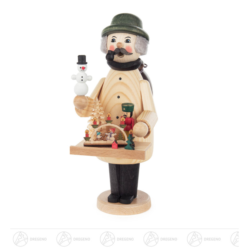 Räuchermann Weihnachtsmarktverkäufer