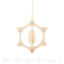 Behang Spanbaum im Ornament...